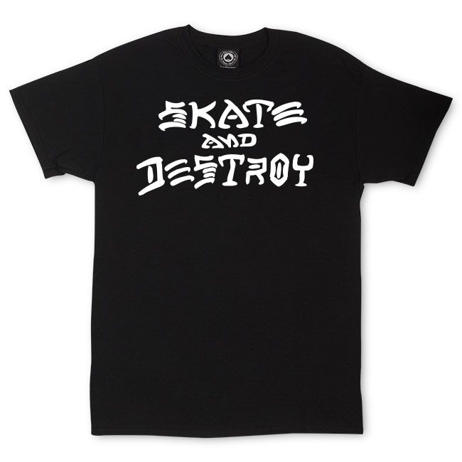 Thrasher | Skate And Destroy T-Shirt (Black)