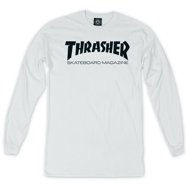 Thrasher | Skate Mag Longsleeve (White)
