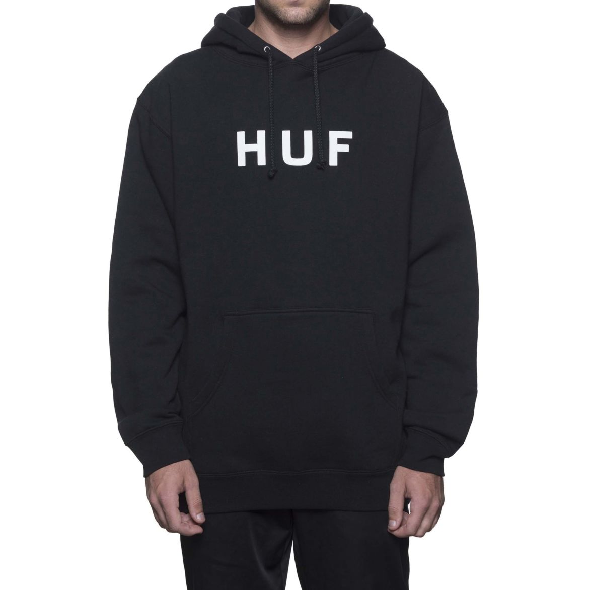 HUF | OG Logo Pullover Hoodie (Black)