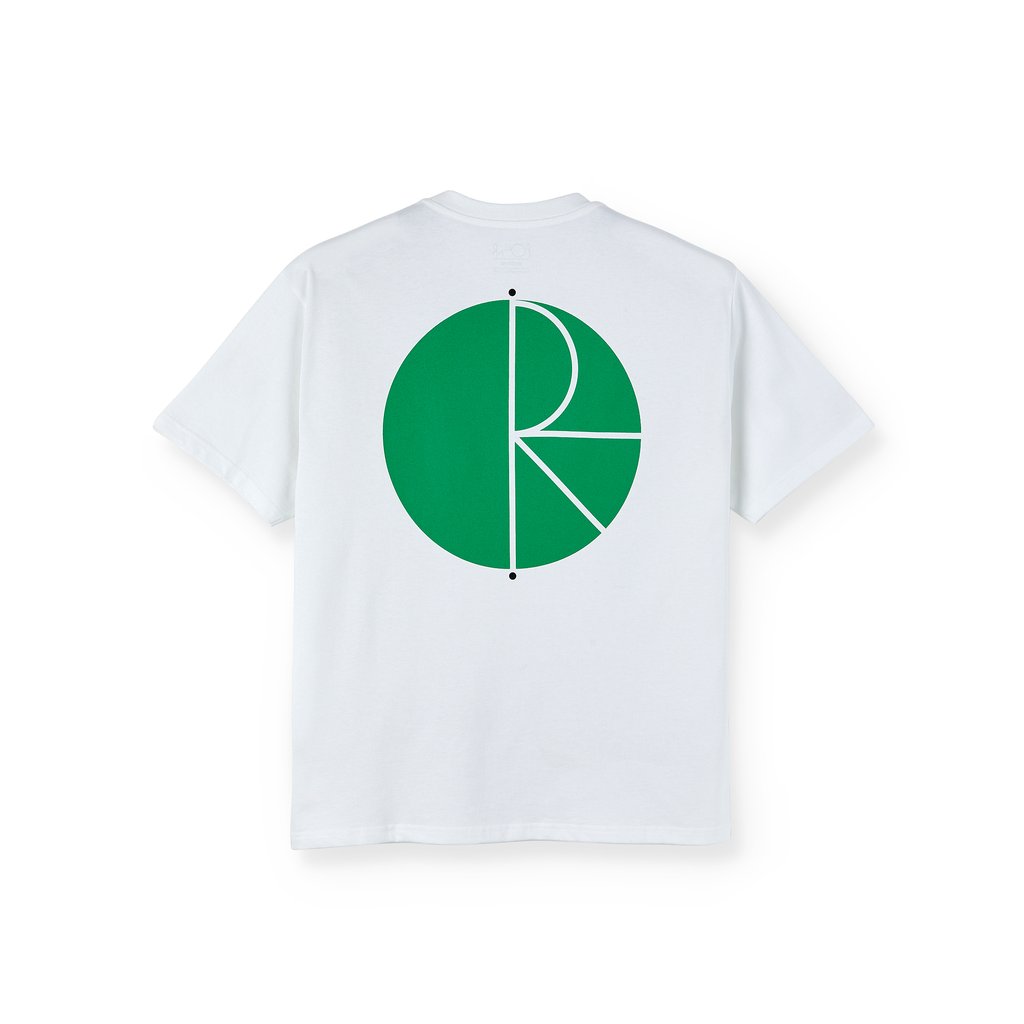 Polar | Stroke Fill Logo Tee (White/Green)
