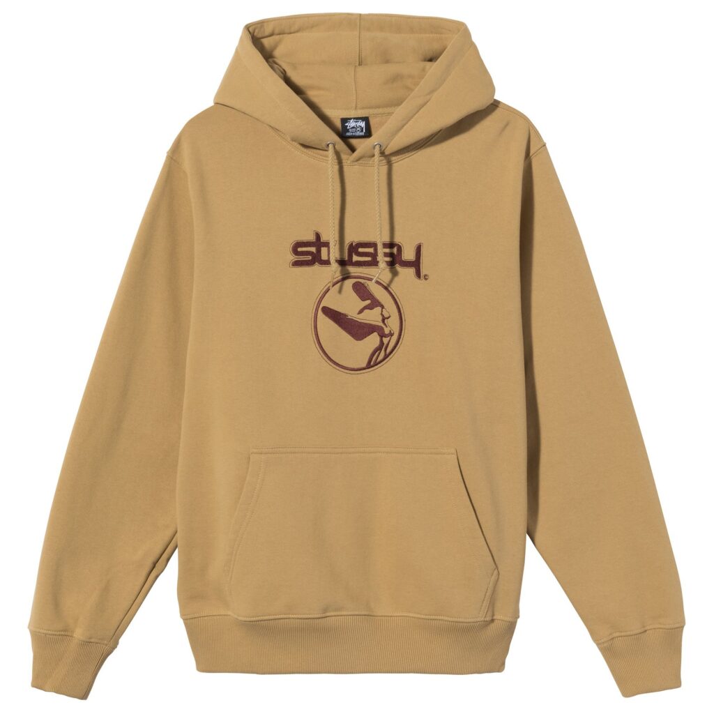 stussy basic embroidered hoodie