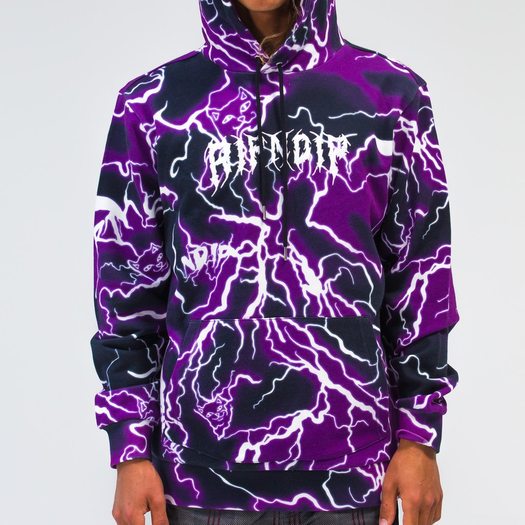 hoodie black and purple