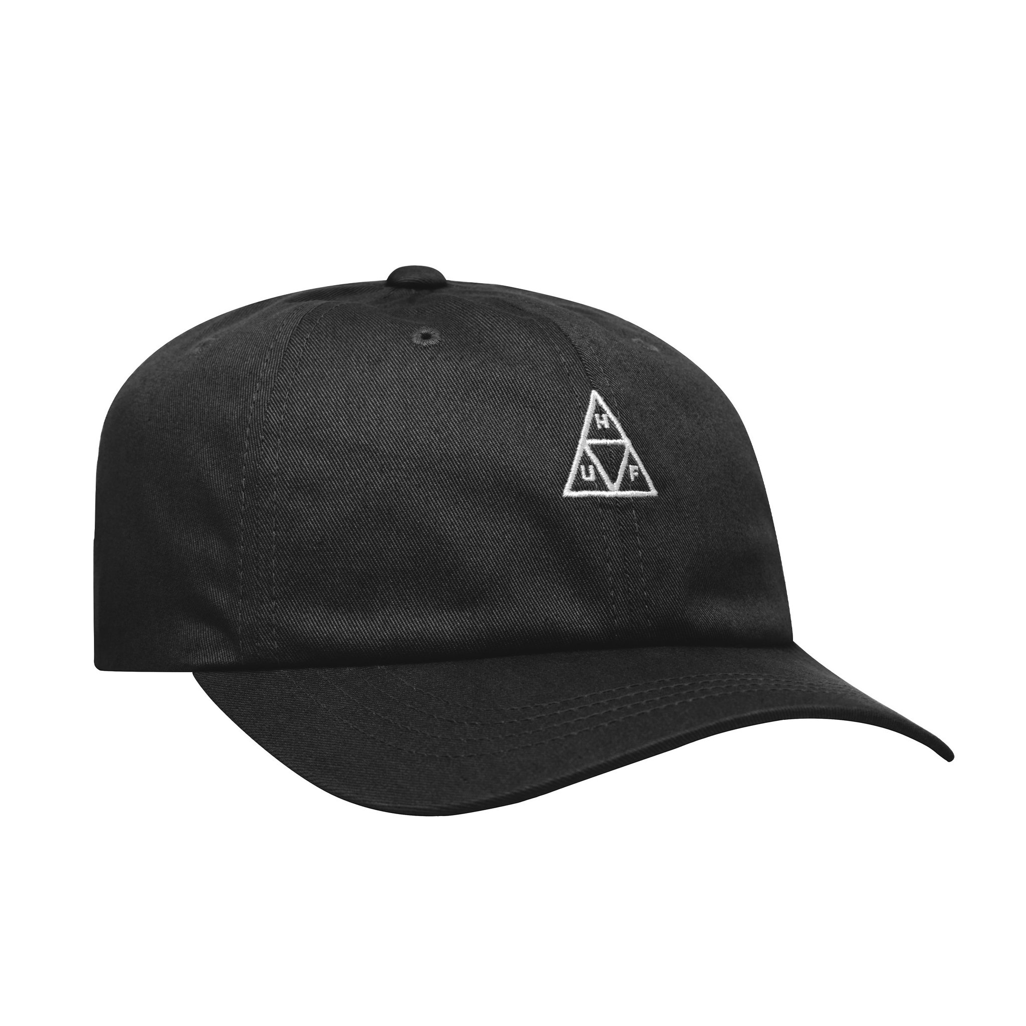 HUF | Triple Triangle Curved Visor Hat (Black)