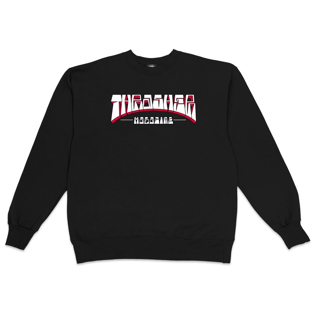 Thrasher | Firme Logo Crewneck (Black)