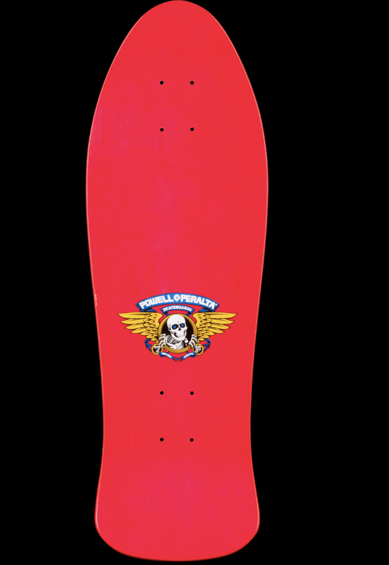 Powell Peralta Old School Classic Steve Saiz Feathers Totem Pole Reissue  Skateboard Deck Pink