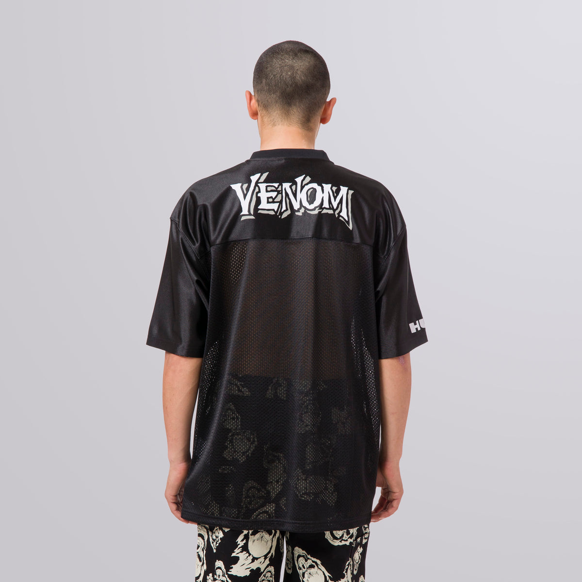 HUF | x Marvel Venom Football Jersey (Black)