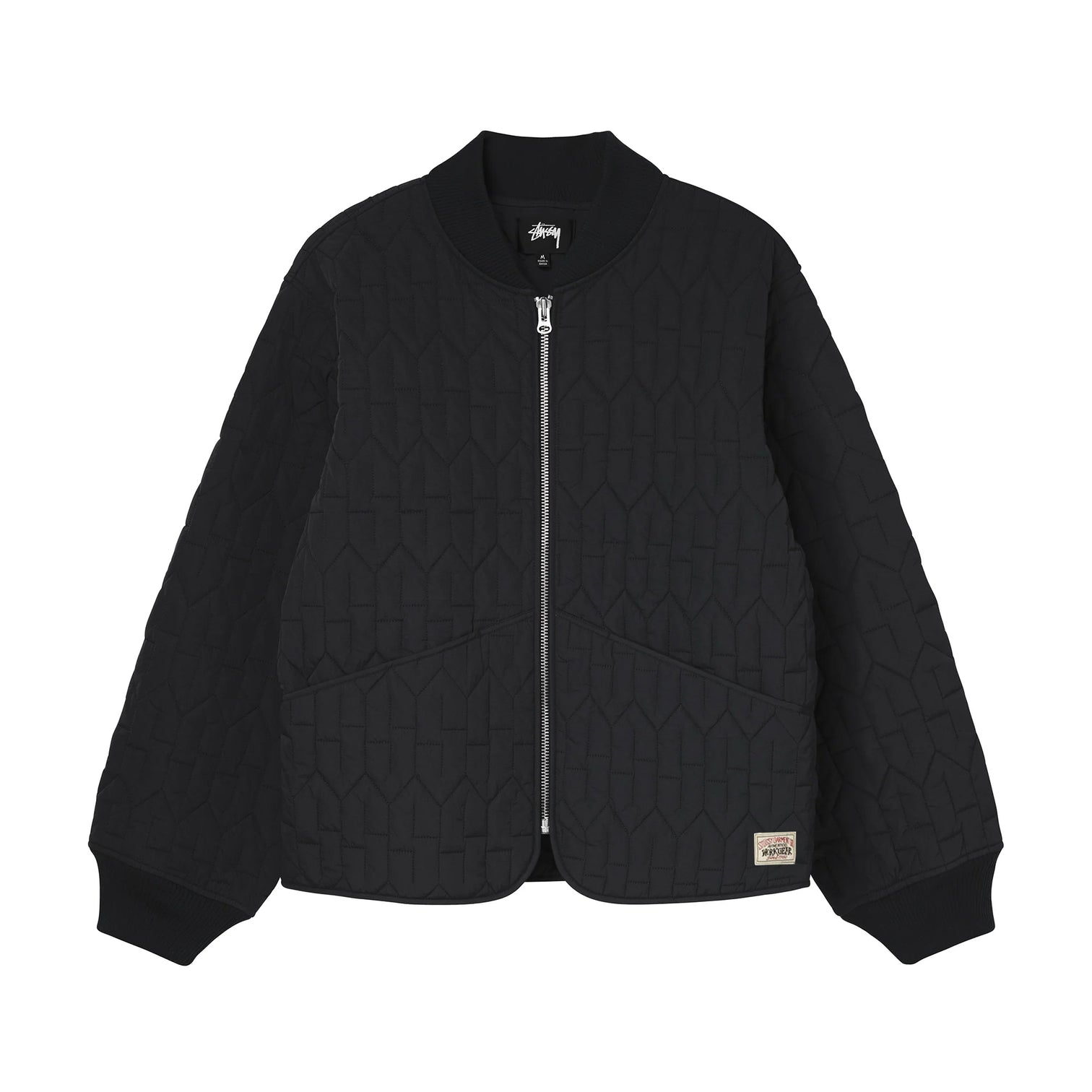 STÜSSY | S Quilted Liner Jacket (Black)