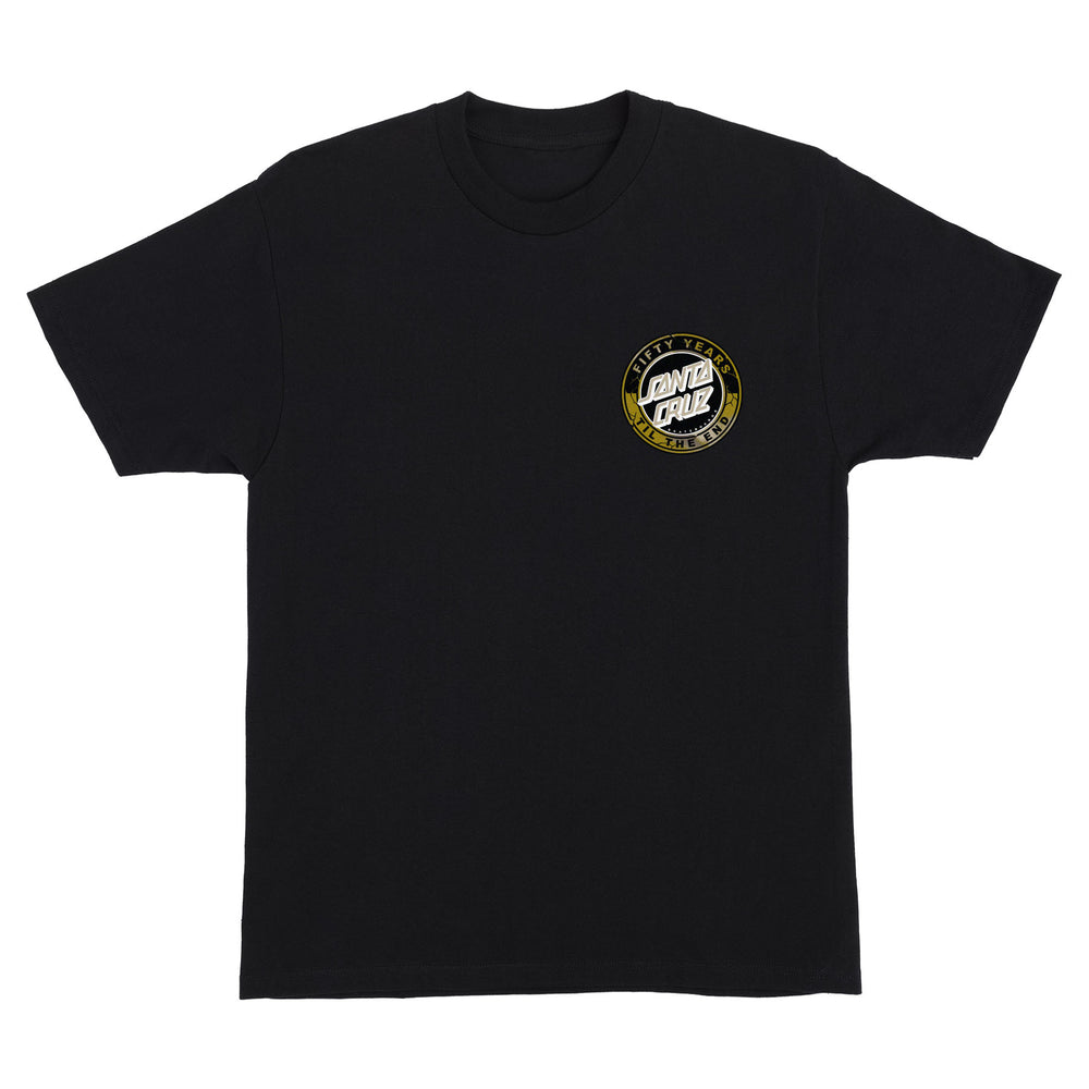 Santa Cruz | 50th TTE Dot Santa Cruz Mens T-Shirt (Black)