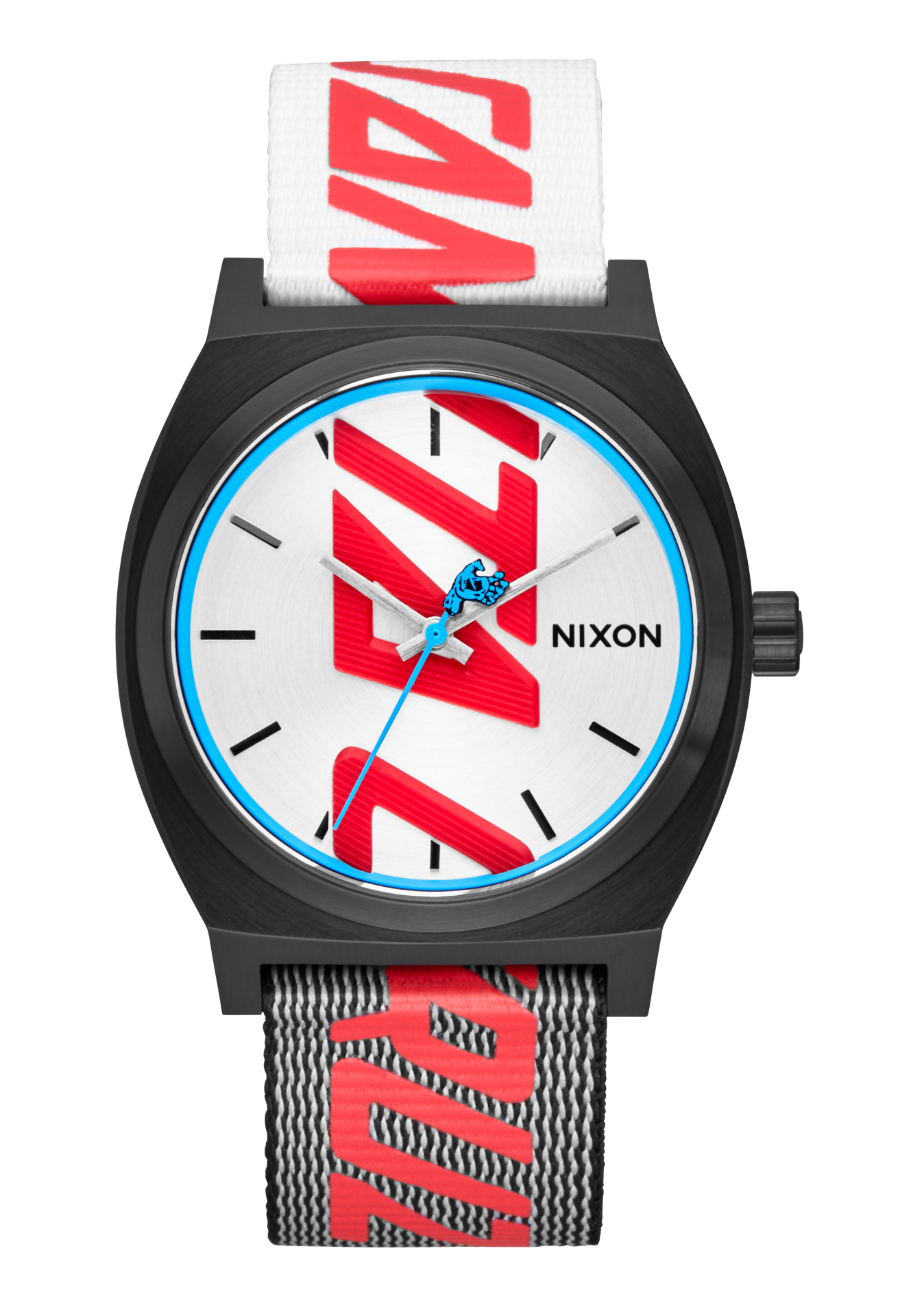 Nixon | Santa Cruz Time Teller 37mm (Black/Silver)