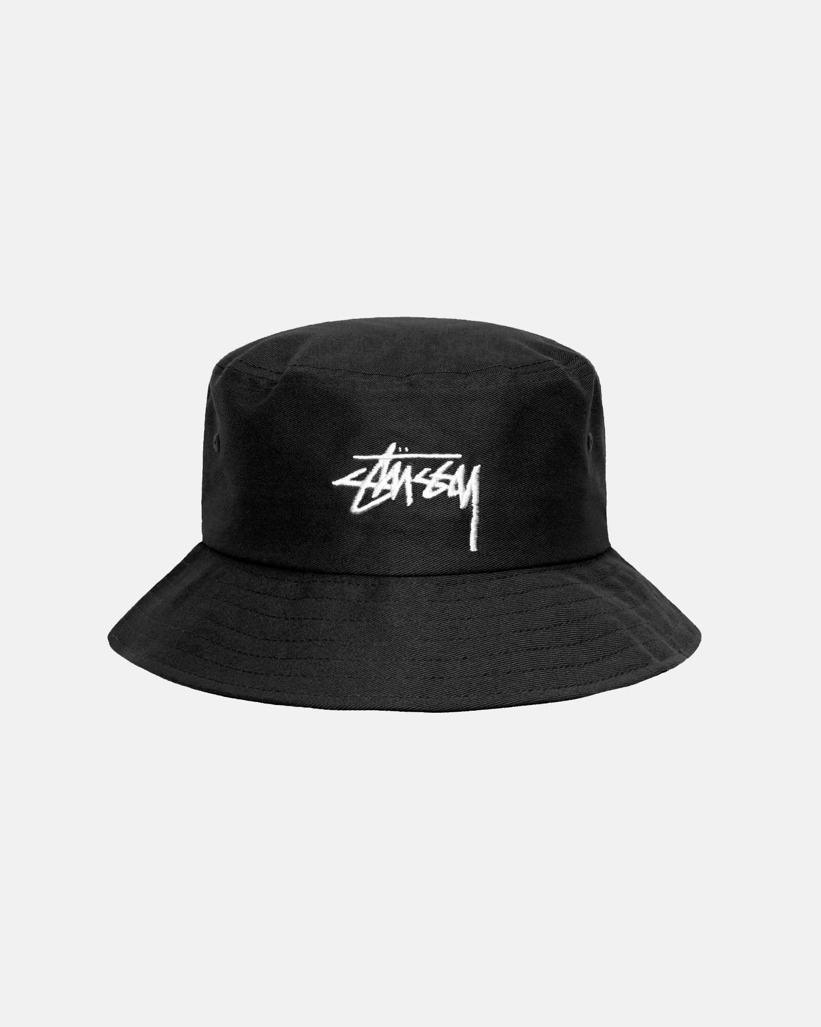 STÜSSY | Big Stock Bucket  Hat (Black)