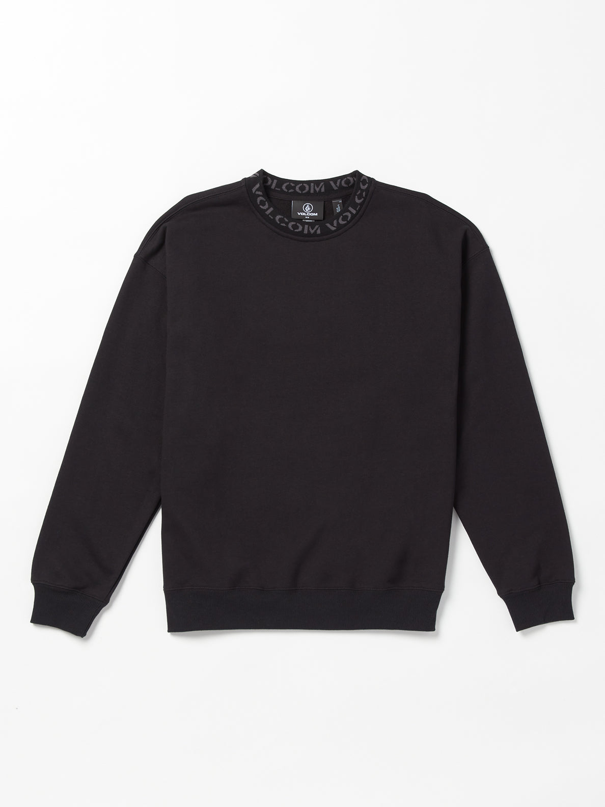 Volcom | Skate Vital Crew Pullover Sweatshirt (Black)