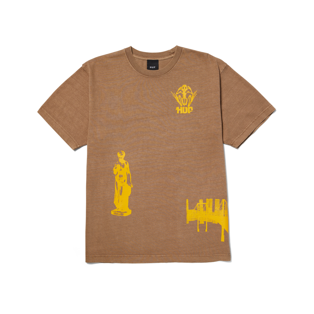 HUF | Loosies Washed T-Shirt (Beige)