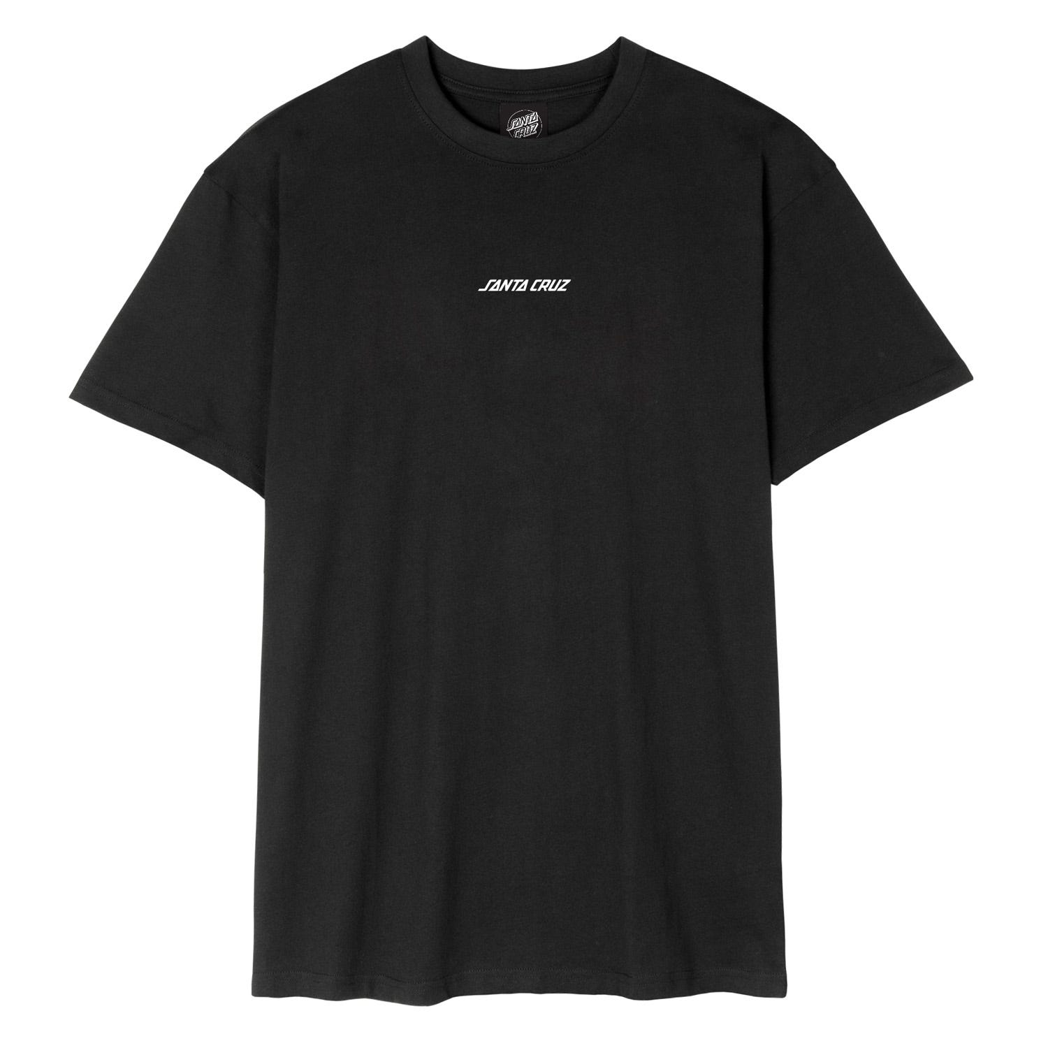 Santa Cruz | Screaming Flash Centre T-Shirt (Black)