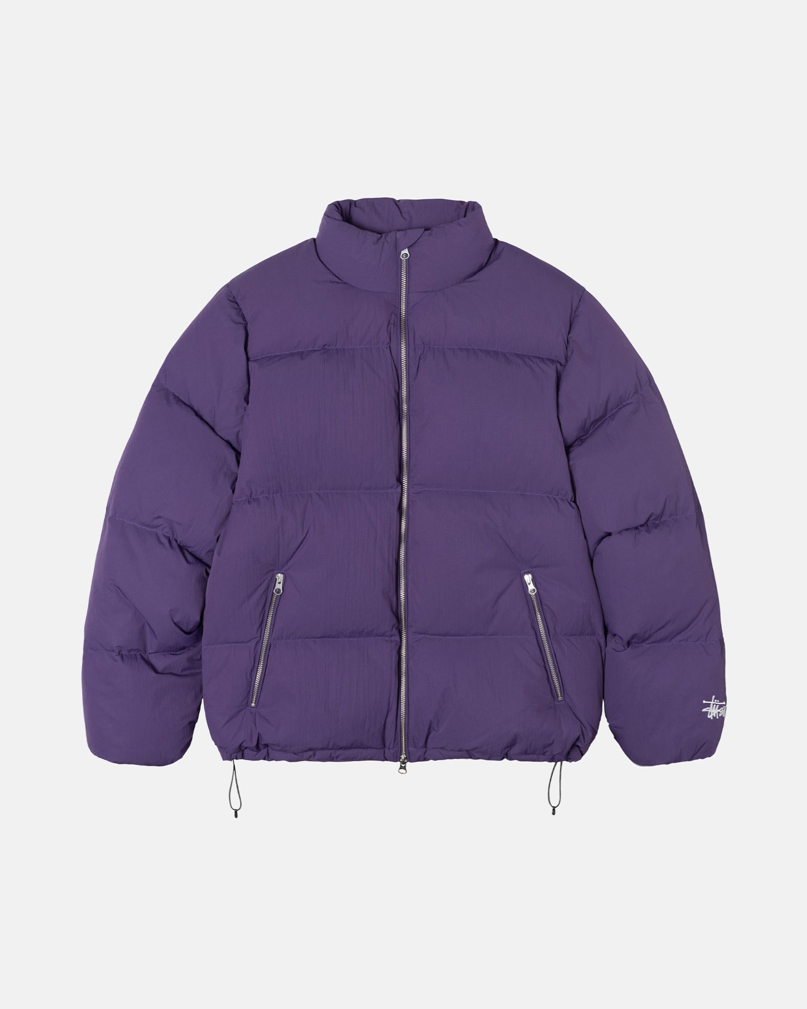 STÜSSY | Down Puffer Nylon Jacket (Purple)