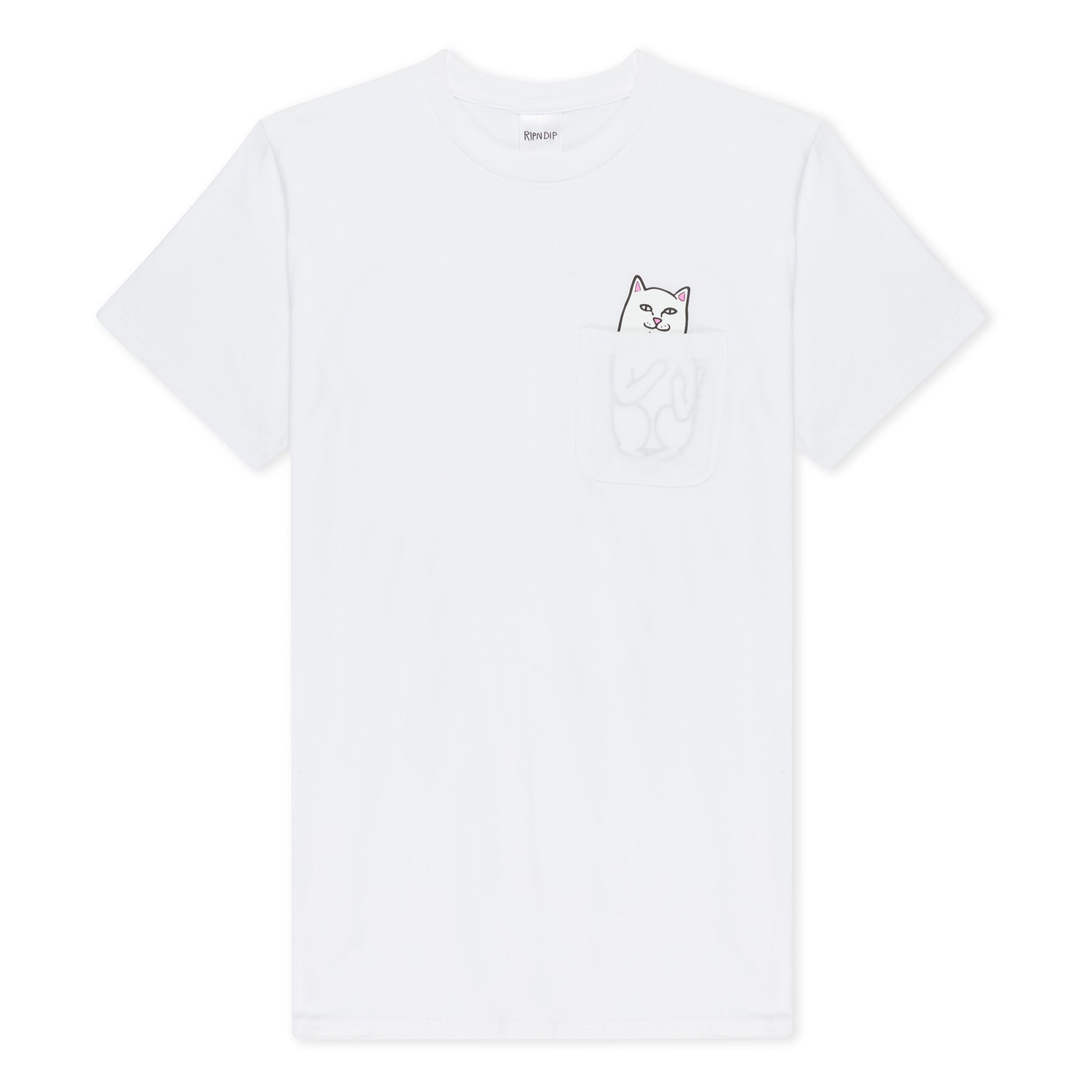Ripndip | Lord Nermal Pocket T-shirt (White)