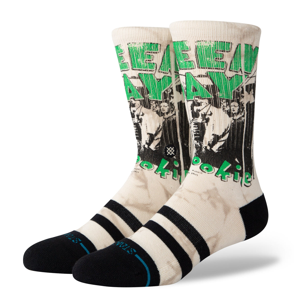 Stance | 1994 Green Day Crew Sock -L- (Off White)